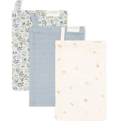 Washandjes set - Blauw - Forest Friends