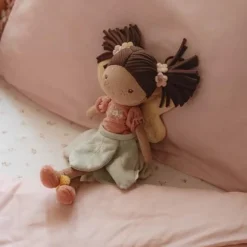 Wieg hoeslaken - Wit - Fairy Garden - Fairy Blossom