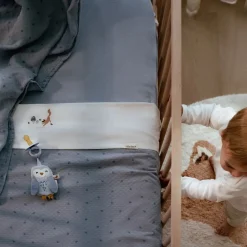 Wiegdeken - Blauw - Essentials