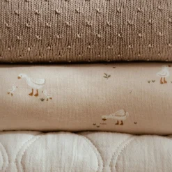 Wiegdeken - Fleece - Beige - Newborn Naturals - Little Goose