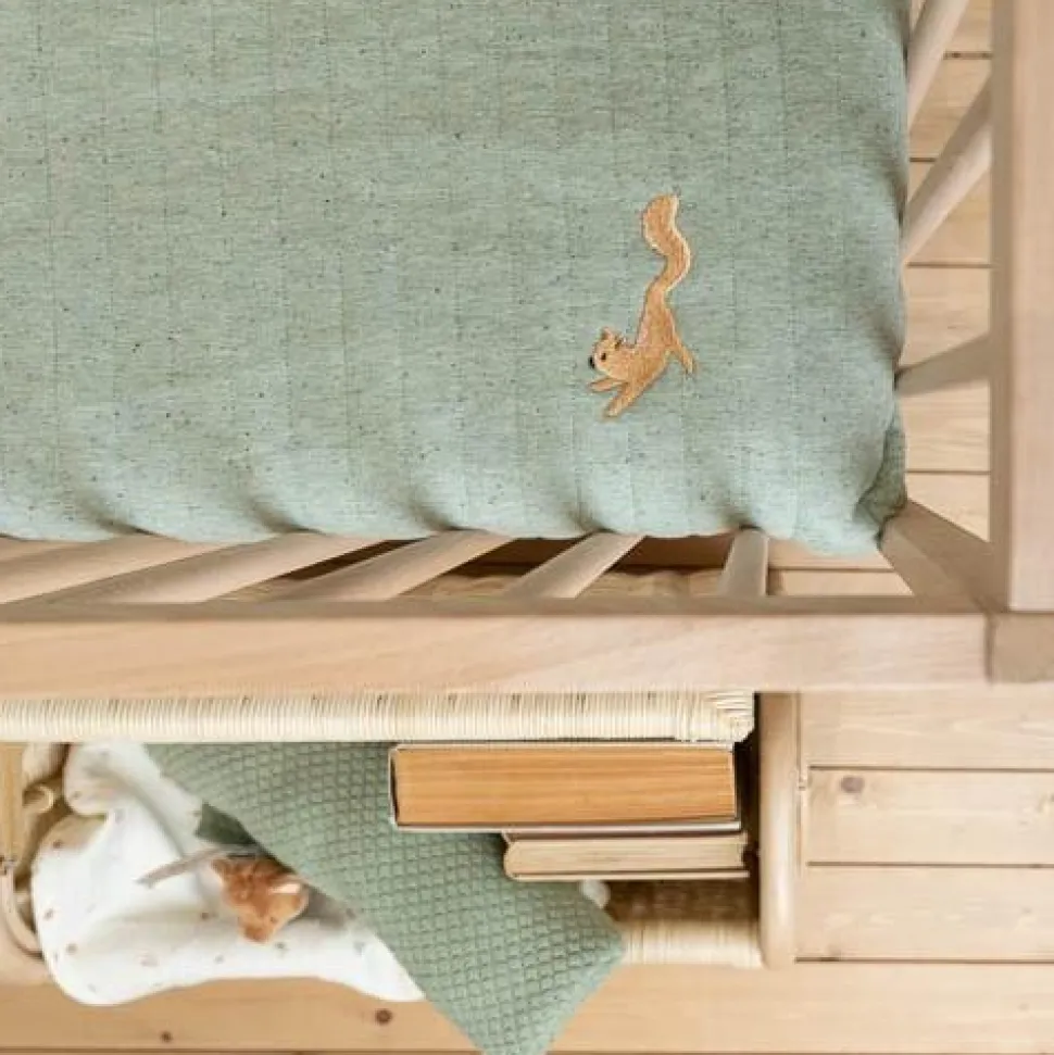 Wiegdeken - Groen - Forest Friends