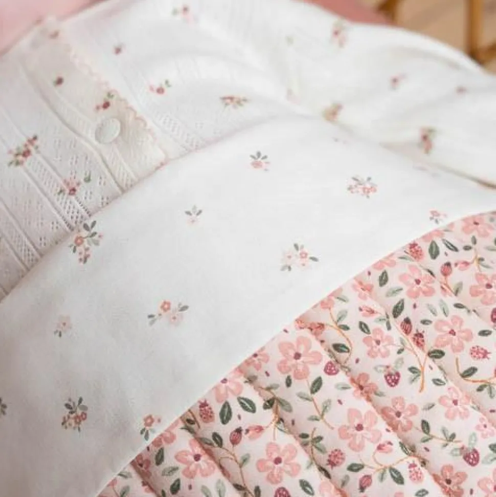 Wiegdeken - Roze - Fairy Garden - Fairy Floral