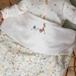 Wieglaken - Wit - Forest Friends