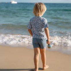 Zwemshirt korte mouw - Lichtblauw - Sea Life