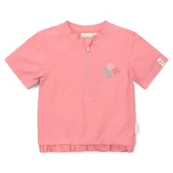 Zwemshirt korte mouw - Roze - Sunny Flowers