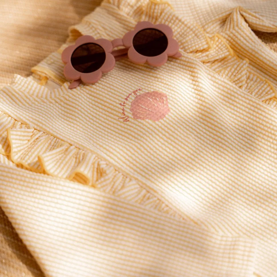 Zwemshirt lange mouw - Geel - Ocean Treasures